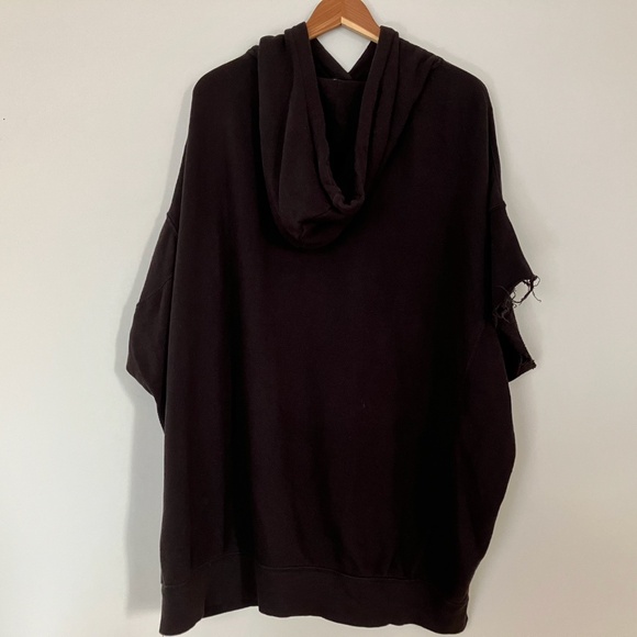 RARE! R13 Distressed Sleeveless Biggie Notorious B.I.G. Hoodie L XL - Picture 2 of 6